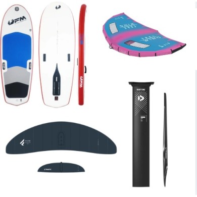 Pack Initiation Surfpistol School + wing + Foil Fanatic/Duotone