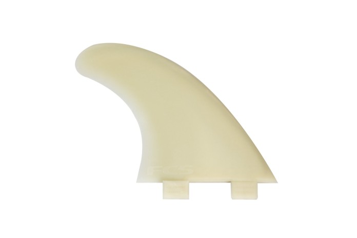 FCS M5 Natural Glass Flex Tri Fin Set