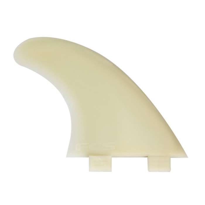 FCS M5 Natural Glass Flex Tri Fin Set
