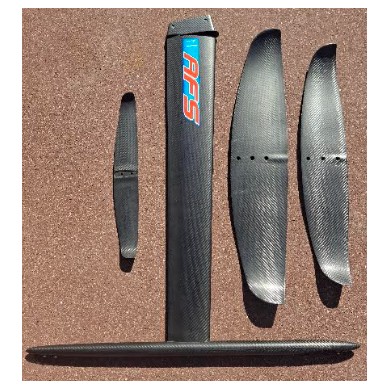 AFS FOIL FREERIDE F-770 + F 1080 Windsurf Occasion
