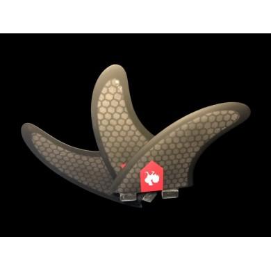 HB surfkite tri fins