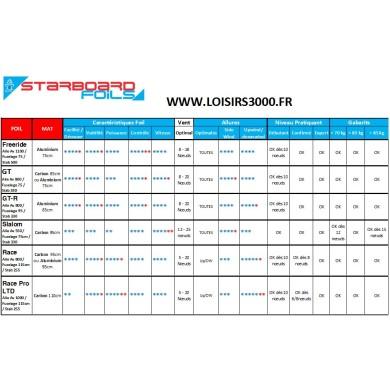 STARBOARD Foil GT Mat Carbone