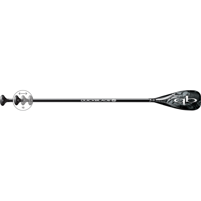 quickblade paddle UV hybrid hex flex vario