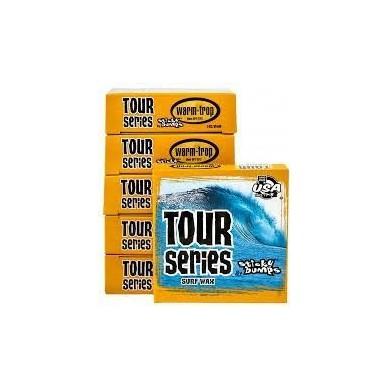 Surf wax Sticky Bumps Tour Series warm/trop 2 3x plus collante