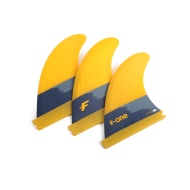 F-ONE Future set tri-fins Flow XS