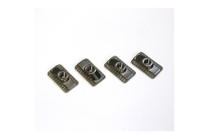 F-ONE T-Nuts Lot de 4 Ecrou en M8