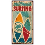 SURFPISTOL Plaque Surfing