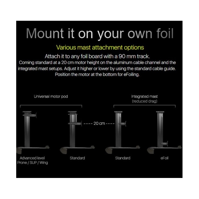 Manta Flow Foil Assist pas en stock en Pres-Commande