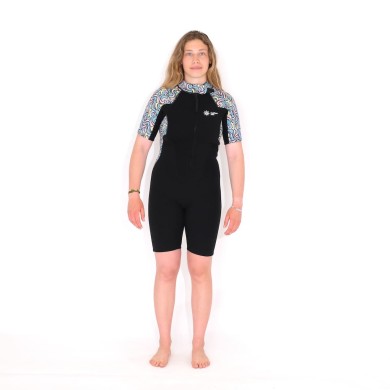 MELLOW SEA Anfibi Femme Shorty 2/2mm Double zip