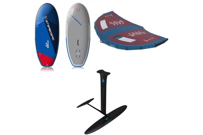 PACK Gonflable STARBOARD Air Foil Deluxe + AK Plasma Alu + FREEWING Air V3