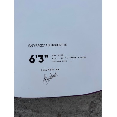 Fanatic Sky Wing 6'3 Soft Occasion